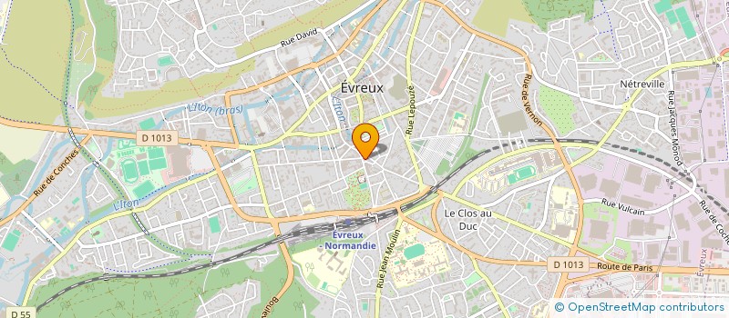 localisation de l'entreprise ZAHIR BELAIDI AKFA à EVREUX
