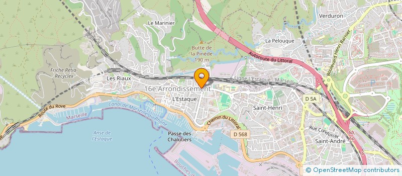 localisation de l'entreprise ZAHIR TIR à MARSEILLE