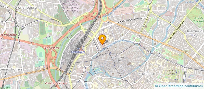 localisation de l'entreprise ZAHNO FRANCE à STRASBOURG