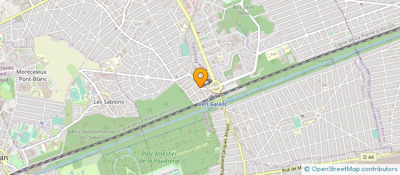 localisation de l'entreprise ZAHRA à VILLEPINTE