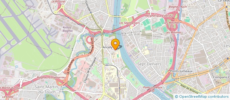 localisation de l'entreprise ZAHRA à TOULOUSE