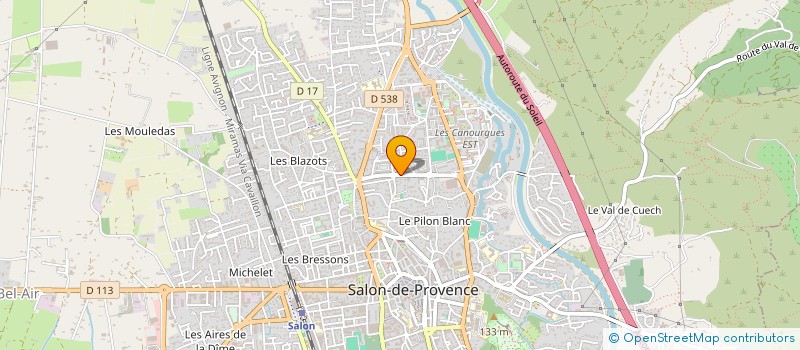 localisation de l'entreprise ZAHRA  SALON-DE-PROVENCE