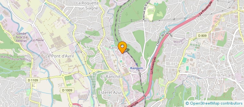 localisation de l'entreprise ZAHRA CONSEILS  MANDELIEU-LA-NAPOULE