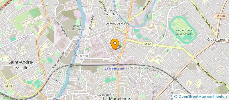 localisation de l'entreprise ZAHRI CCP à MARCQ-EN-BARŒUL