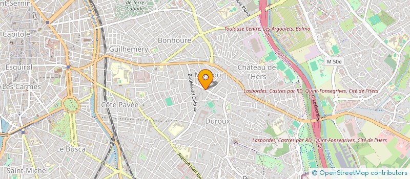 localisation de l'entreprise ZAHV - B à TOULOUSE