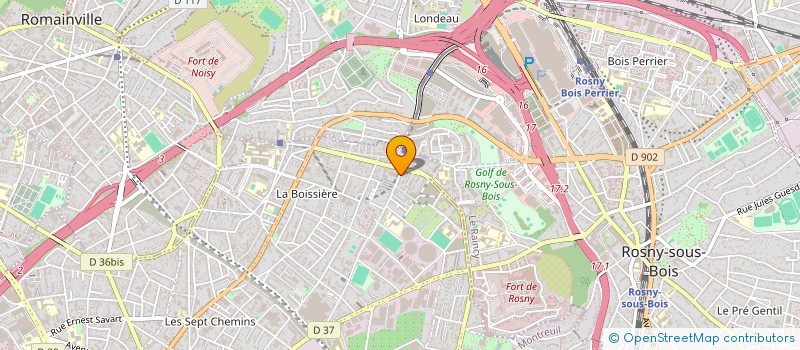 localisation de l'entreprise ZAIANE à MONTREUIL