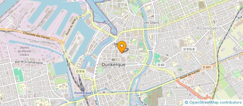 localisation de l'entreprise ZAID à DUNKERQUE