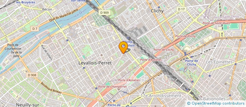 localisation de l'entreprise ZAIGEN à LEVALLOIS-PERRET