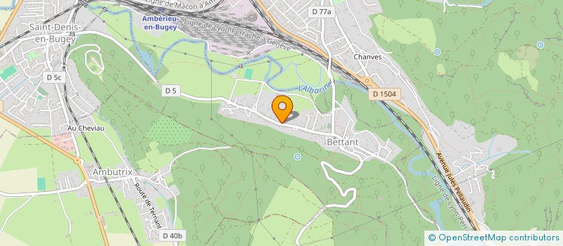 localisation de l'entreprise ZAIMENO  BETTANT