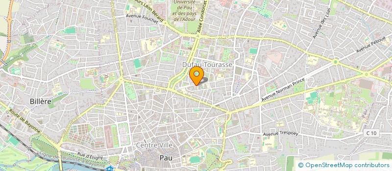 localisation de l'entreprise ZAIMO à PAU