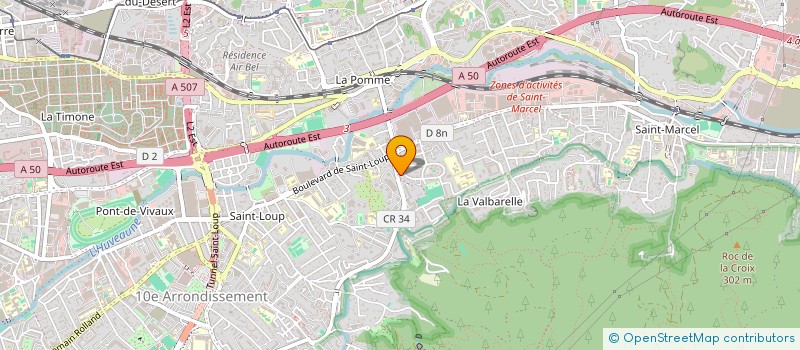localisation de l'entreprise ZAIN à MARSEILLE