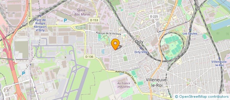 localisation de l'entreprise ZAIN VTC  ORLY