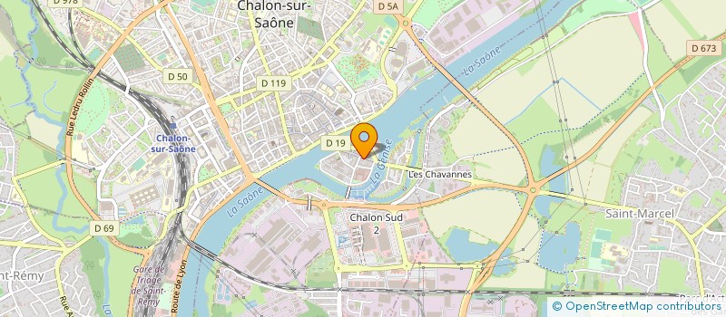 localisation de l'entreprise ZAINAB SARL à CHALON-SUR-SAONE