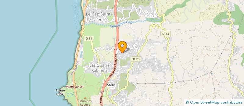 localisation de l'entreprise ZAINEP  SAINT-LEU