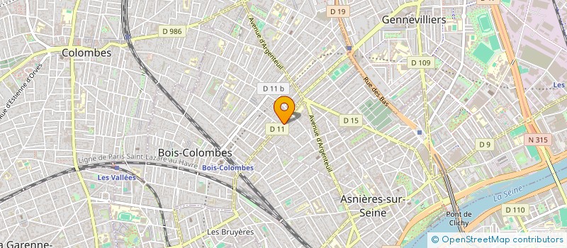 localisation de l'entreprise ZAIRA BEAUTE à ASNIERES-SUR-SEINE