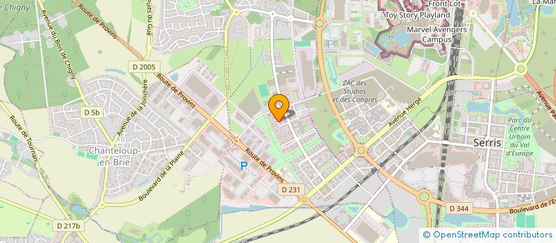 localisation de l'entreprise ZAITSEV  COULOMMIERS