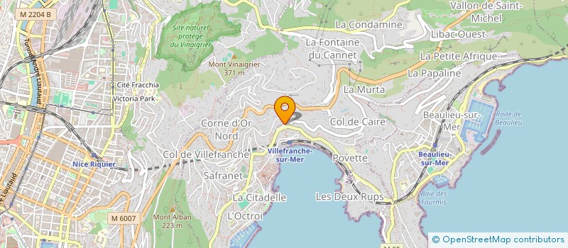 localisation de l'entreprise ZAIWALLA UAE CONSULTANTS à VILLEFRANCHE-SUR-MER
