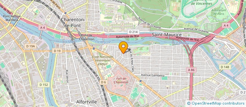 localisation de l'entreprise ZAJAC EURL  MAISONS-ALFORT