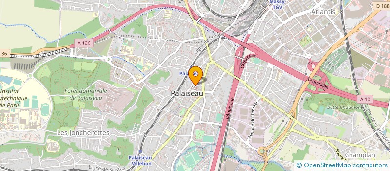 localisation de l'entreprise ZAK à PALAISEAU