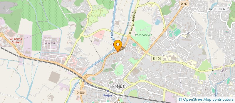localisation de l'entreprise ZAK à FREJUS