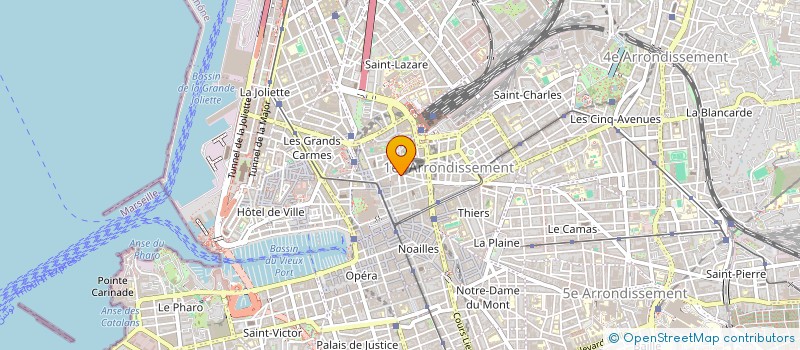 localisation de l'entreprise ZAK AT HOME à MARSEILLE