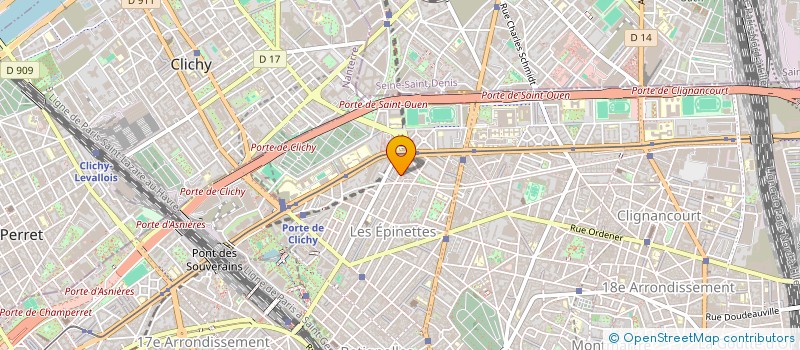 localisation de l'entreprise ZAK FIRSTCAB  PARIS