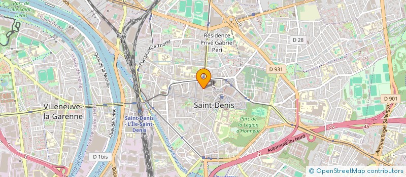 localisation de l'entreprise ZAK HOLDING  SAINT-DENIS