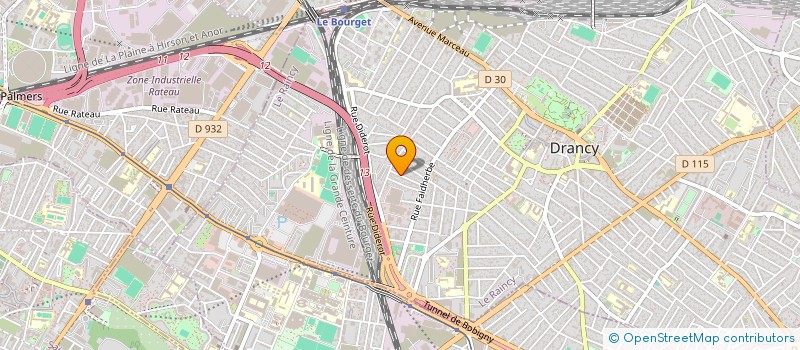 localisation de l'entreprise ZAK SERVICE à DRANCY