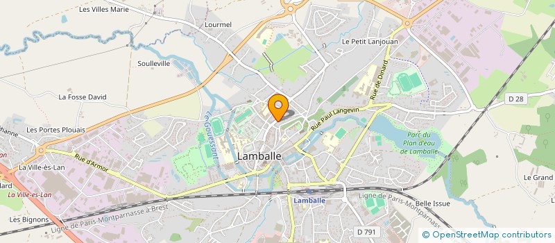 localisation de l'entreprise ZAK SOLUTIONS  LAMBALLE-ARMOR