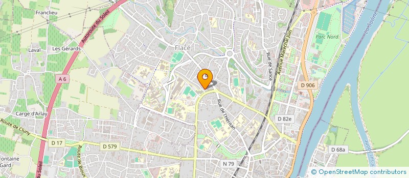 localisation de l'entreprise ZAK T à MACON