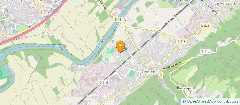 localisation de l'entreprise ZAK TRANSPORTS EXPRESS  DOMENE
