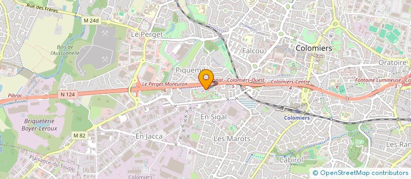 localisation de l'entreprise ZAK VTC à COLOMIERS