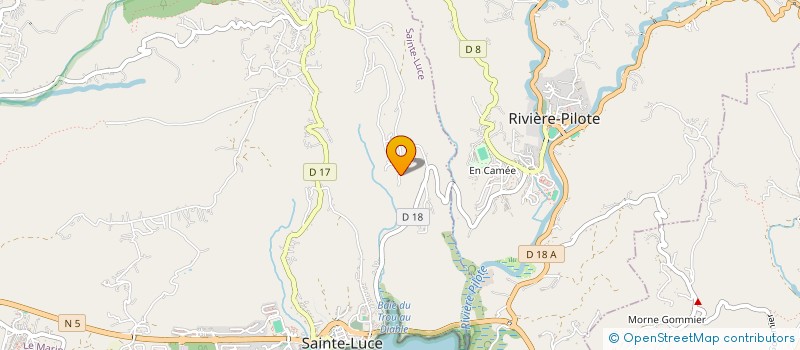 localisation de l'entreprise ZAKA EARL  SAINTE-LUCE