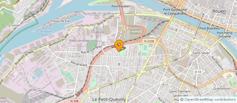 localisation de l'entreprise ZAKA L'ANNEXE à LE PETIT-QUEVILLY