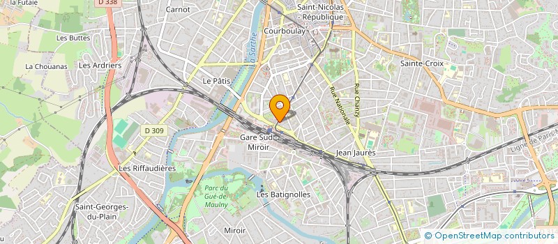 localisation de l'entreprise ZAKARIA SAMI  LE MANS