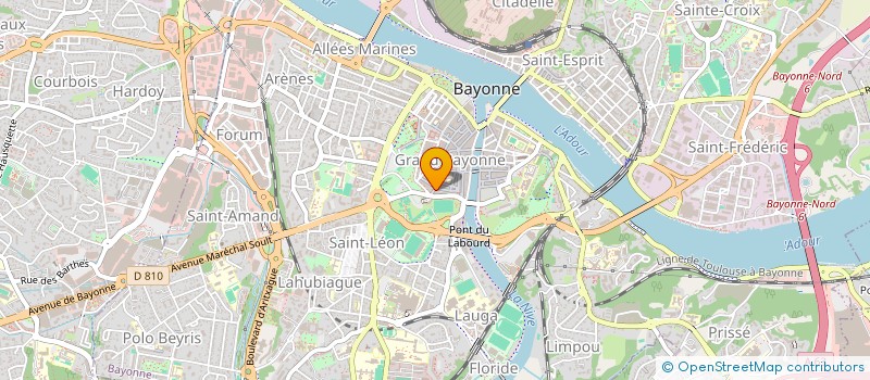 localisation de l'entreprise ZAKARIE à BAYONNE