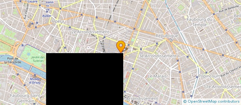 localisation de l'entreprise ZAKAS à PARIS