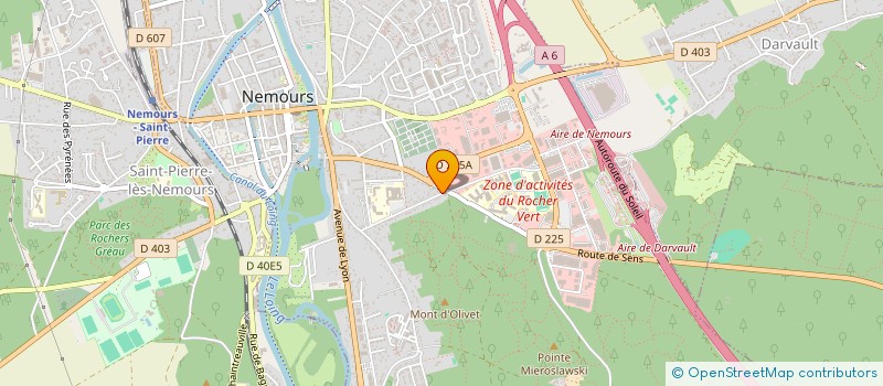 localisation de l'entreprise ZAKAT SOLIDARITES  NEMOURS