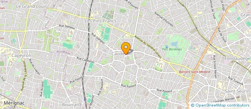 localisation de l'entreprise ZAKBC à BORDEAUX