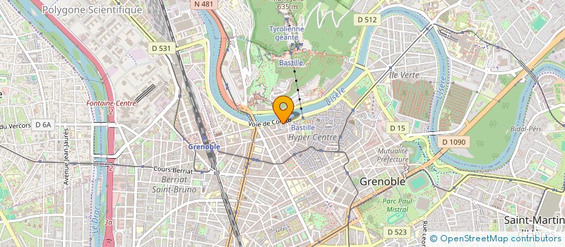 localisation de l'entreprise ZAKHANG à GRENOBLE