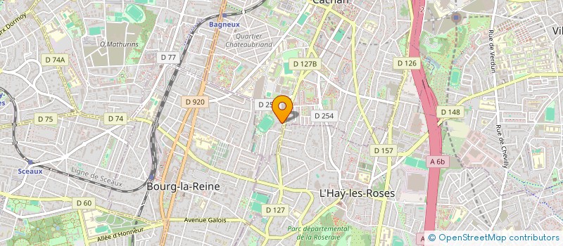 localisation de l'entreprise ZAKHEM ENGINEERING & CONSULTING à CACHAN