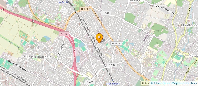 localisation de l'entreprise ZAKHER à SAINT-PRIX