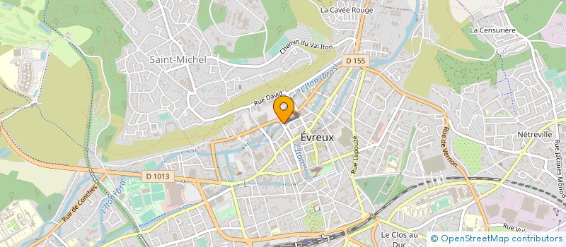 localisation de l'entreprise ZAKI VOYAGES à EVREUX