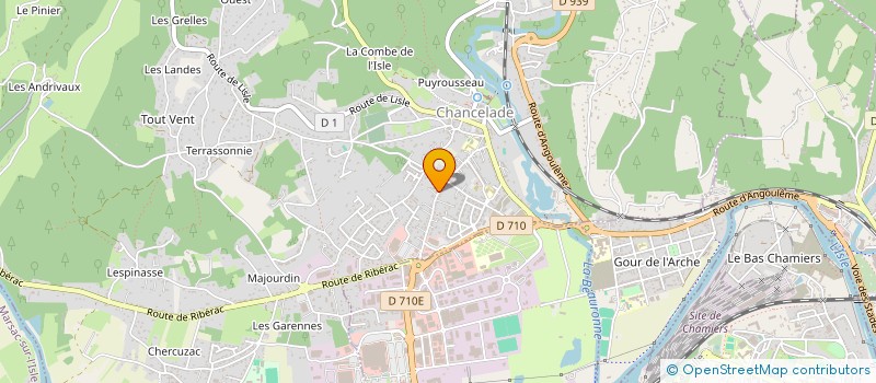 localisation de l'entreprise ZAKIA  CHANCELADE