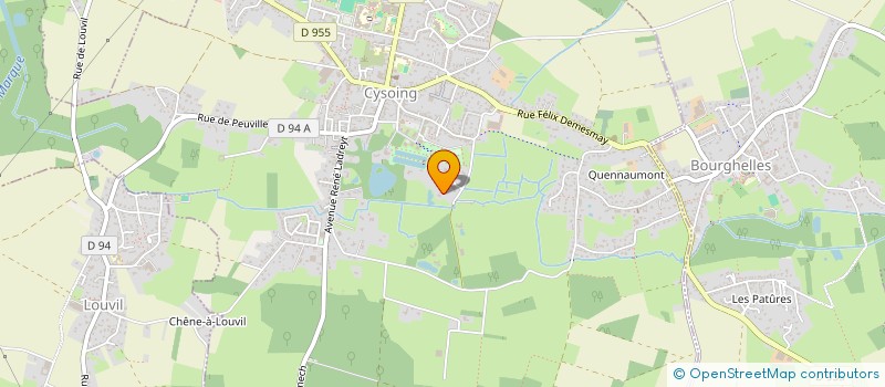 localisation de l'entreprise ZAKMO INVEST  CYSOING