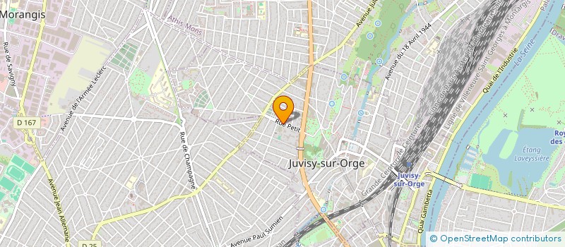 localisation de l'entreprise ZAKO à JUVISY SUR ORGE