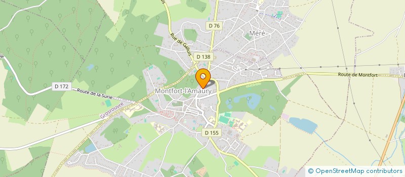 localisation de l'entreprise ZAKORE  MONTFORT-L'AMAURY