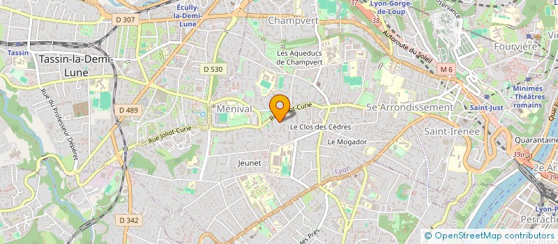 localisation de l'entreprise ZAKSAB & CO à LYON