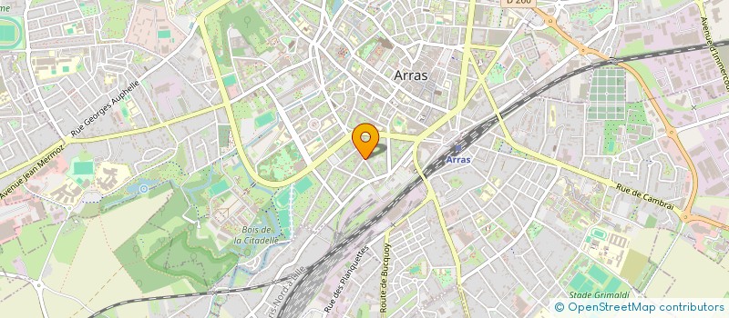 localisation de l'entreprise ZAL DU MONT DE BEUVRY à ARRAS