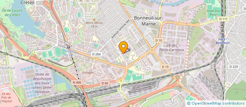 localisation de l'entreprise ZAL RENOUV  BONNEUIL-SUR-MARNE